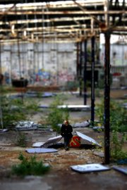 Tilt-Shift in der Halle