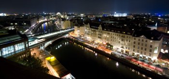 Berlin im nächtlichen Glanz