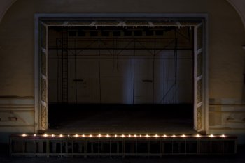 Lichtspektakel auf der Theaterbühne