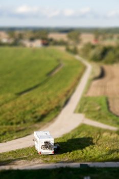 Cooler Platz zum Rasten - bis auf den Gestank nach Scheiße